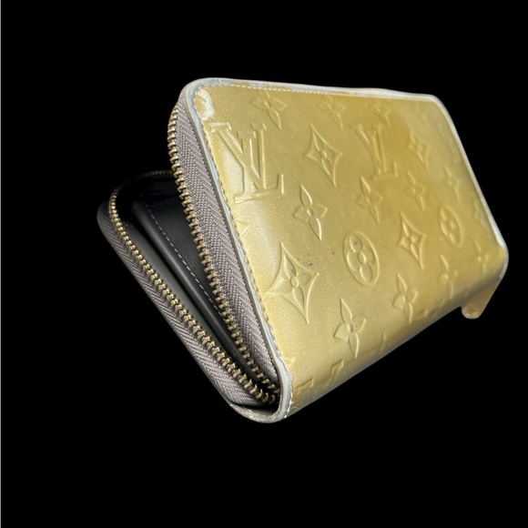 Louis Vuitton Gold Vernis Zippy Long Wallet w/ LV Dust Bag- GUC - Picture 8 of 10